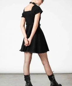 Killstar Time Out Zip Denim Dress New Arrivals