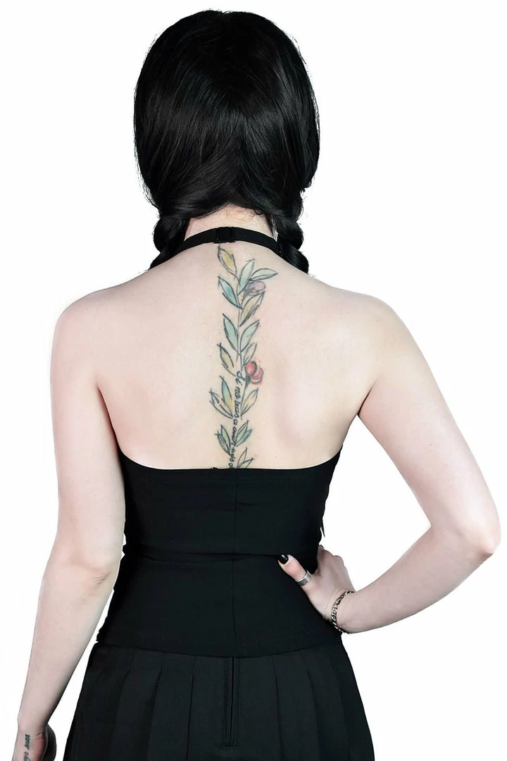 Killstar Rockoholic Halter Top Ladies 4 Killstar Rockoholic Halter Top Ladies