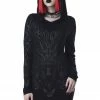 Ladies Killstar Untamed Hooded Dress