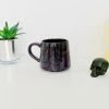 New Arrivals Weird & Wonderful Ceramics Purple Skull Stumpy Mug