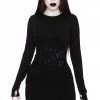 Ladies Killstar Vampyre Long Sleeve Top