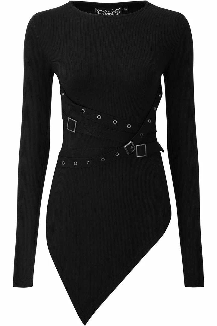 Ladies Killstar Vampyre Long Sleeve Top 4 Ladies Killstar Vampyre Long Sleeve Top