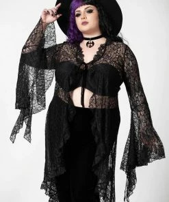 Killstar Vilania Lace Duster Ladies