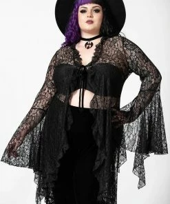 Killstar Vilania Lace Duster Ladies