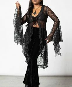 Killstar Vilania Lace Duster Ladies