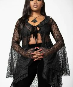 Killstar Vilania Lace Duster Ladies
