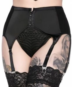 Ladies Killstar Webutant Garter Belt