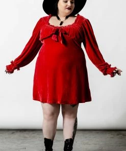 Killstar Witchful Thinking Dress Scarlet Ladies