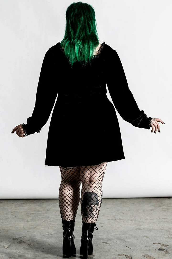 Killstar Witchful Thinking Dress Black 5 Killstar Witchful Thinking Dress Black