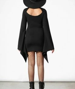 Killstar Witchural Long Sleeve Dress Ladies