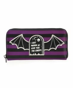 Banned Apparel New Arrivals Banned I Just Want To Give You The Creeps Wallet