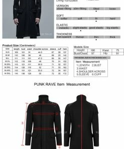 Punk Rave Colburn Long Coat Ladies