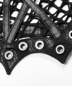 Punk Rave Avril Mesh Jacket Black Ladies