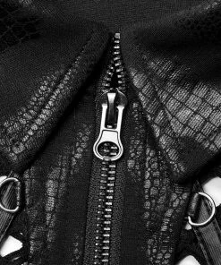 Punk Rave Avril Mesh Jacket Black Ladies