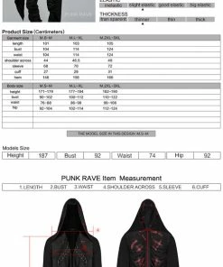 Punk Rave Zephyr Knitted Coat Ladies