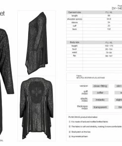 Punk Rave Ashanti Waterfall Cardigan New Arrivals