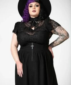 Killstar Yuna Suspender Skirt