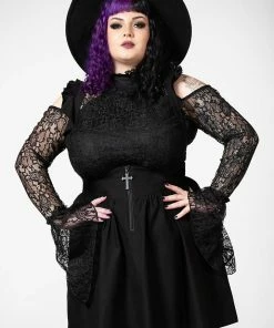 Killstar Yuna Suspender Skirt