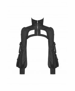 Ladies Dark In Love Rebellious Cut Out Cape