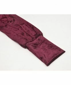 Dark In Love Alfreda Dress Burgundy Ladies