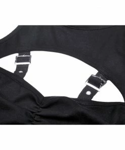 Dark In Love Alice Cold Shoulder Top Ladies