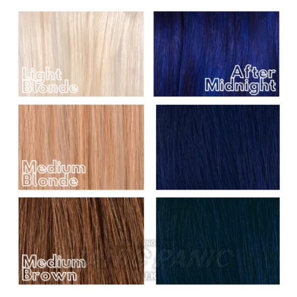 Amplified Manic Panic Semi Permanent Hair Colour EU Formula - After Midnight Blue 8 Amplified Manic Panic Semi Permanent Hair Colour EU Formula - After Midnight Blue