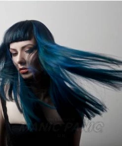 Amplified Manic Panic Semi Permanent Hair Colour EU Formula - After Midnight Blue 16 Amplified Manic Panic Semi Permanent Hair Colour EU Formula - After Midnight Blue