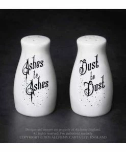 Homeware Alchemy Gothic Ashes/Dust Salt & Pepper Set