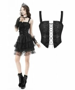 New Arrivals Dark In Love Nerissa Corset Top