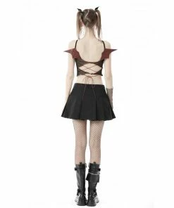 New Arrivals Dark In Love Tilda Winged Top 38 New Arrivals Dark In Love Tilda Winged Top