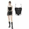 Dark In Love Black Star Halter Top Ladies