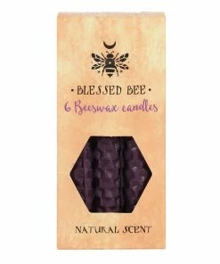 Gothic Gifts Purple Beeswax Prosperity Spell Candles 9 Gothic Gifts Purple Beeswax Prosperity Spell Candles