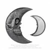 Alchemy Gothic Black Moon Hand Mirror
