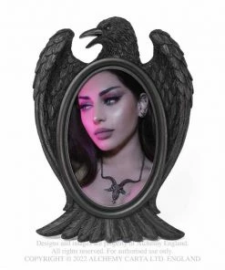 Alchemy Gothic Black Raven Photo Frame