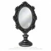 Homeware Alchemy Gothic Black Rose Dressing Table Mirror