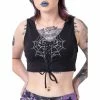 Ladies Rockabella Black Widow Top