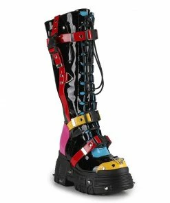 Anthony Wang Orange Cookies Hidden Heel Boots - Muliticoloured Ladies