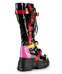 Anthony Wang Orange Cookies Hidden Heel Boots - Muliticoloured Ladies