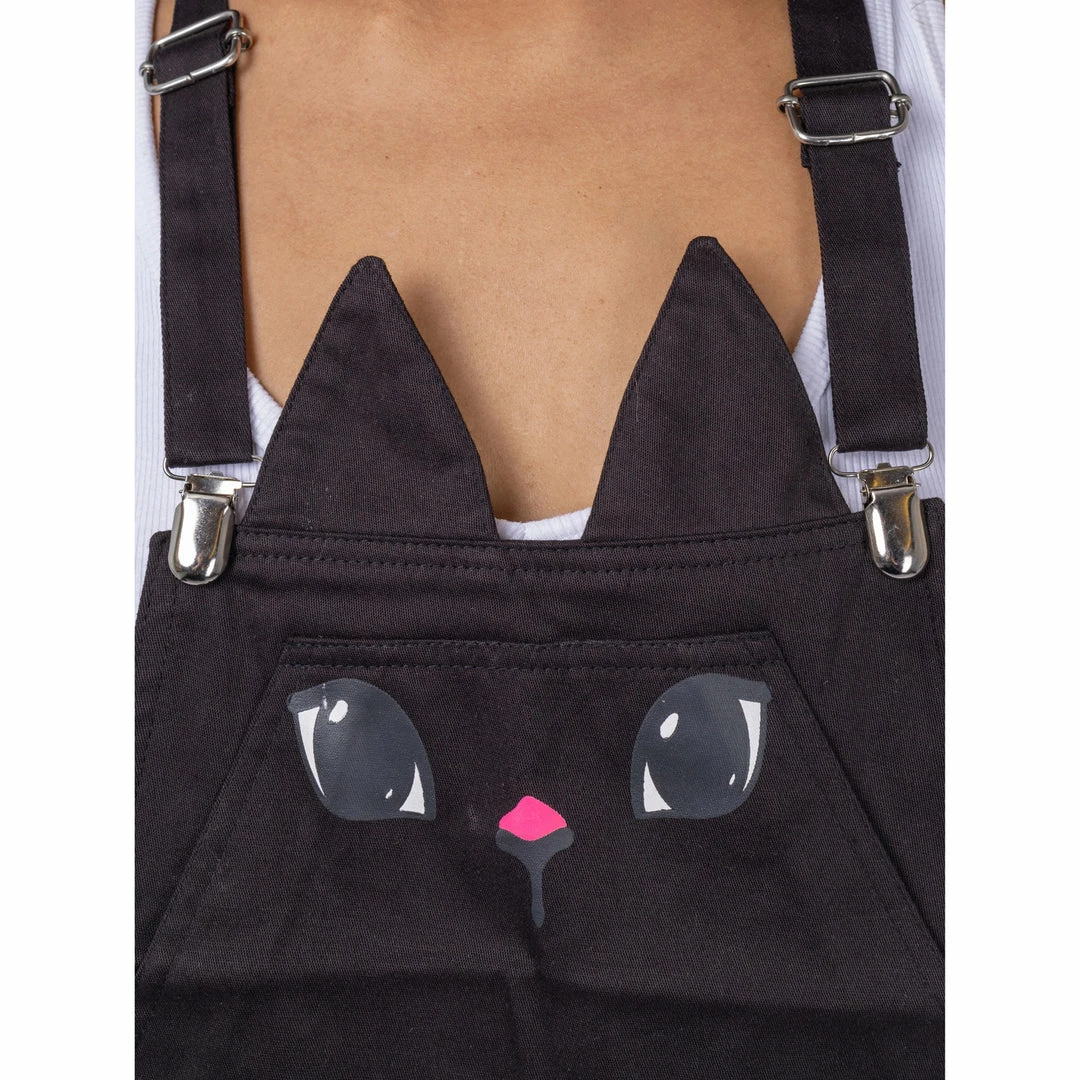 Cupcake Cult Broken Kitty Dungarees Ladies 9 Cupcake Cult Broken Kitty Dungarees Ladies
