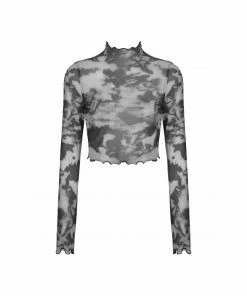 Ladies Dark In Love Nancy Mesh Top