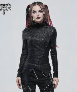 Ladies Devil Fashion Claudette Turtleneck Top