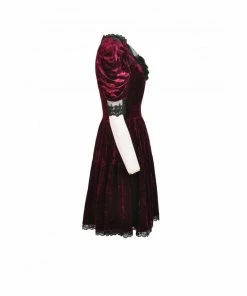 Dark In Love Crimsonia Dress Ladies