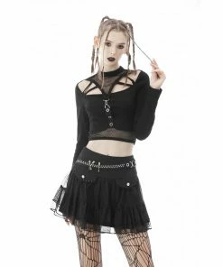 Dark In Love Illiana Mini Skirt Ladies