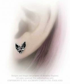 Alchemy Gothic Cauchemar Bat Head Studs Accessories 7 Alchemy Gothic Cauchemar Bat Head Studs Accessories