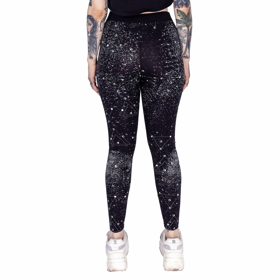 Chemical Black Chemical Moon Phase Leggings Ladies 4 Chemical Black Chemical Moon Phase Leggings Ladies