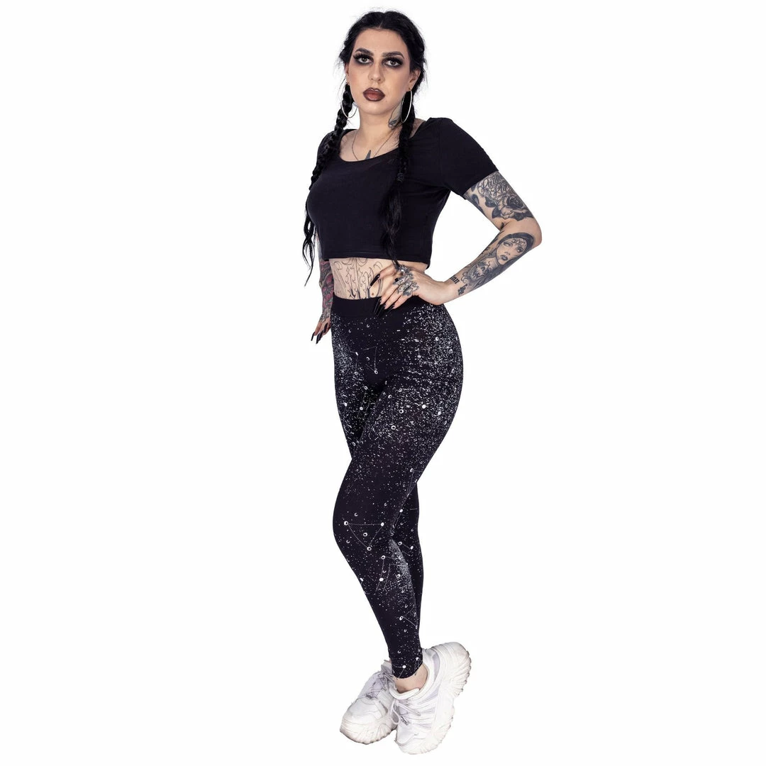 Chemical Black Chemical Moon Phase Leggings Ladies 5 Chemical Black Chemical Moon Phase Leggings Ladies