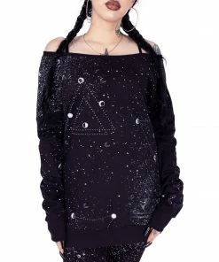 Chemical Black Chemical Moon Phase Top Ladies