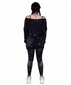 Chemical Black Chemical Moon Phase Top Ladies