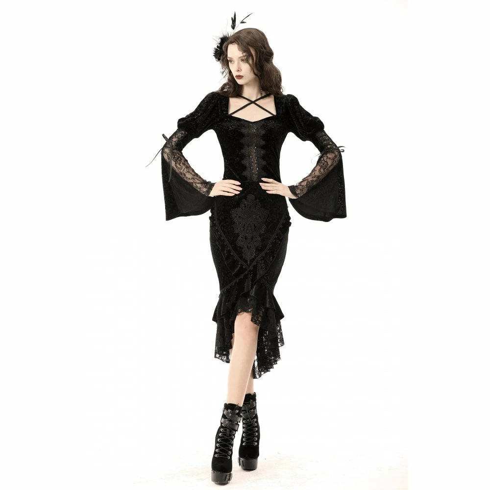 Dark In Love Zira Velvet Fishtail Skirt New Arrivals 24 Dark In Love Zira Velvet Fishtail Skirt New Arrivals