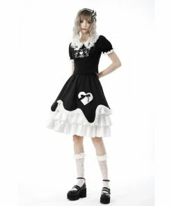 Dark In Love Prairie Frill Skirt